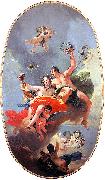 Giovanni Battista Tiepolo The Triumph of Zephyr and Flora France oil painting reproduction